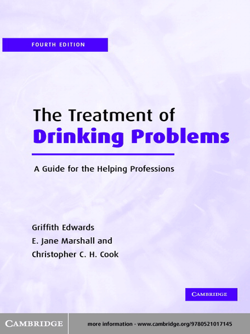 Title details for The Treatment of Drinking Problems by Griffith Edwards - Available